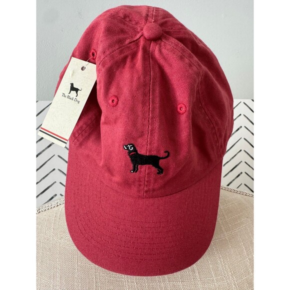 The Black Dog Kids Classic Dog Hat Island Red NWT - Picture 1 of 5
